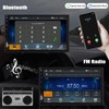 CAMECHO 1 DIN Car Radio with Wireless CarPlay Android Car,
