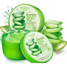 Aloe Vera Cream, Aloe Face Cream for Face, Body and Hair, for Dry Skin, 220 ml Soothing and Nourishing, Moisturising Care Love Vera Gel