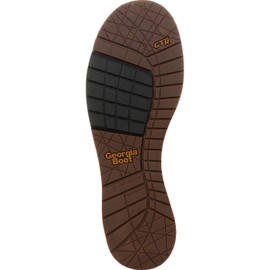 Georgia Boot Men's AMP LT Wedge Chelsea Boot, Brown, 10.5