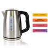 Kenmore 1.7L Cordless Electric Kettle w/ 6 Temperature Pre-Sets, Stainless