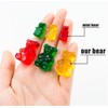 WARM TIME Large Gummy Bear Mold Candy Molds, Non-Stick Silicone