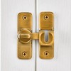 INIRET 2 Packs Enhanced Security Flip Latch Lock - Heavy-Duty