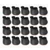 20 Pcs Chair Leg Floor Protectors Silicone Anti Slip Abrasion