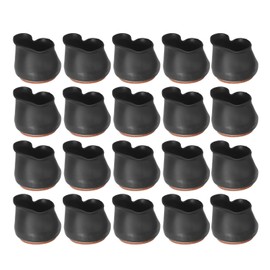 20 Pcs Chair Leg Floor Protectors Silicone Anti Slip Abrasion Resistant Elastic Durable Chair Leg Covers Protectors