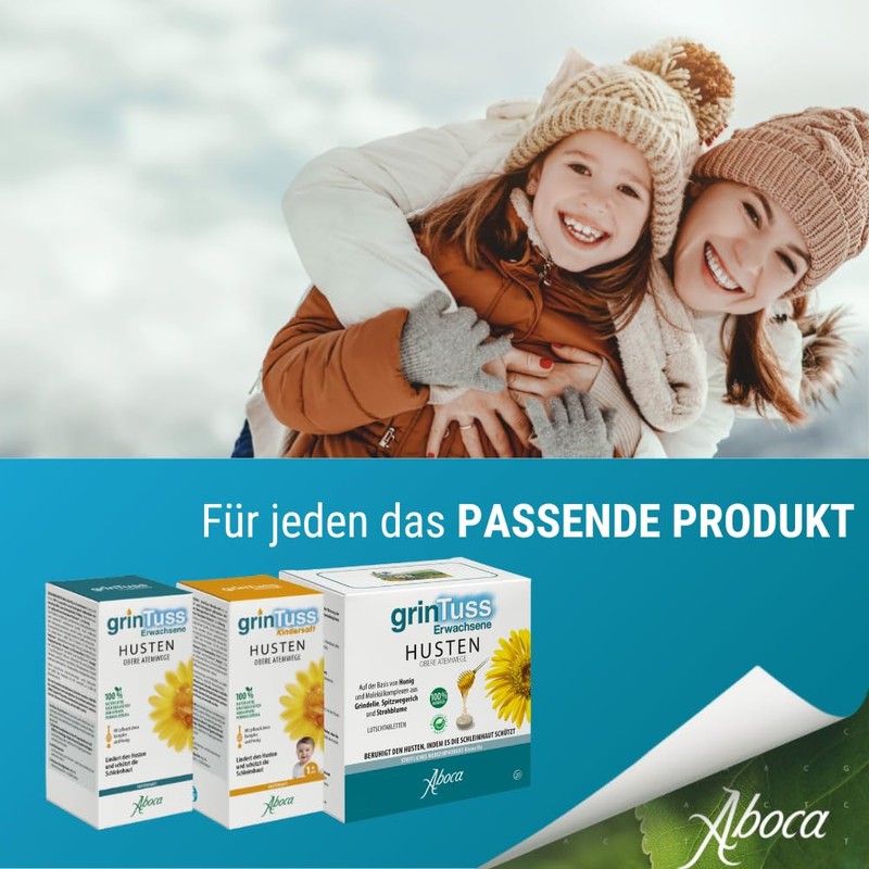 GrinTuss Adult Cough Lozenges: Relieve Upper Respiratory Cough and Protect