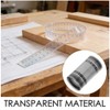 Cinta Métrica Flexible Transparente 1m Precisión 0.1mm Doble Cara