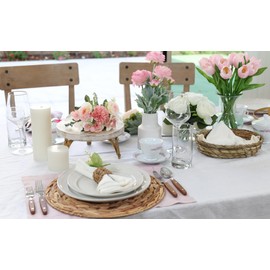 ANNOVA Silverware Set Stainless Steel Cutlery Color Handle With Rivet/Retro Flatware (Walnut/Wood, 20 Pieces)