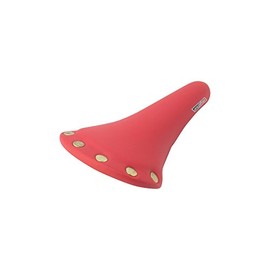Brass Button Bicycle Bike Classic Racing Saddle Seat Fixie Road Bike Red