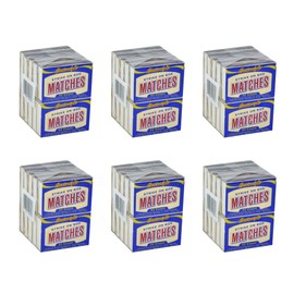 Cartwright, Strike On Box Pocket Matches, Premium Quality, 32 Count, for Fires, Candles, Camping & Outdoors - 10 Pack (6)