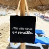 Bag, Black (Black), Beach bag