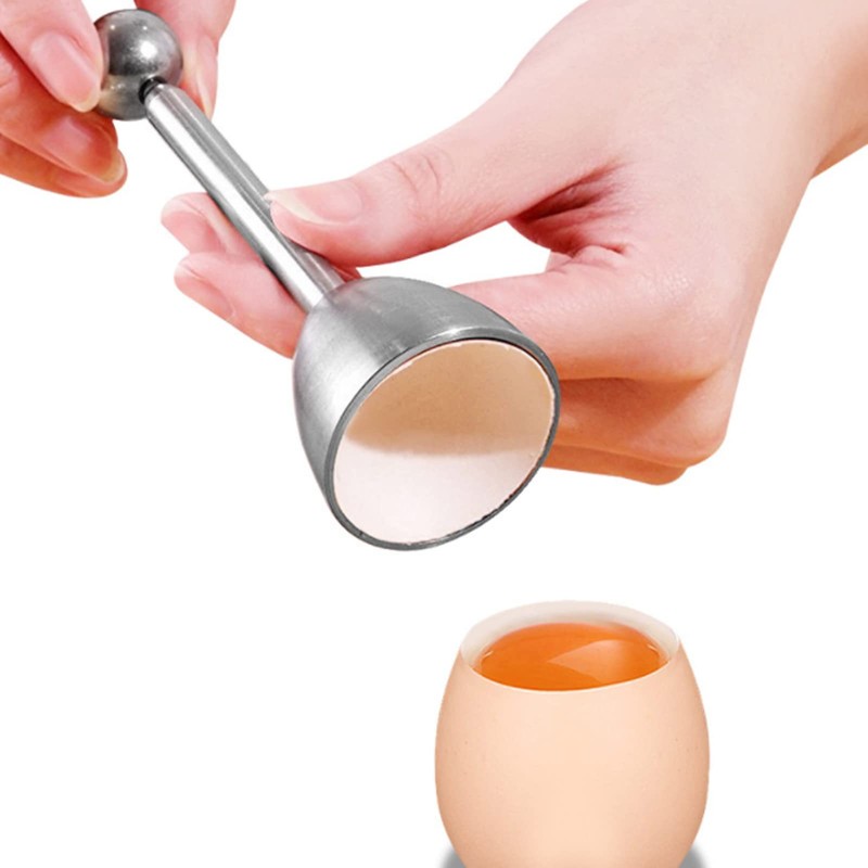 1 x Egg Topper, 2 x Egg Cups, Egg Opener,