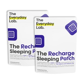 The Everyday Lab The Recharge Sleeping Patch  Parches Transdermicos para Dormir con Melatonina  2 Pack Sobres con 12 Parches  Lavanda y Pasiflora...  