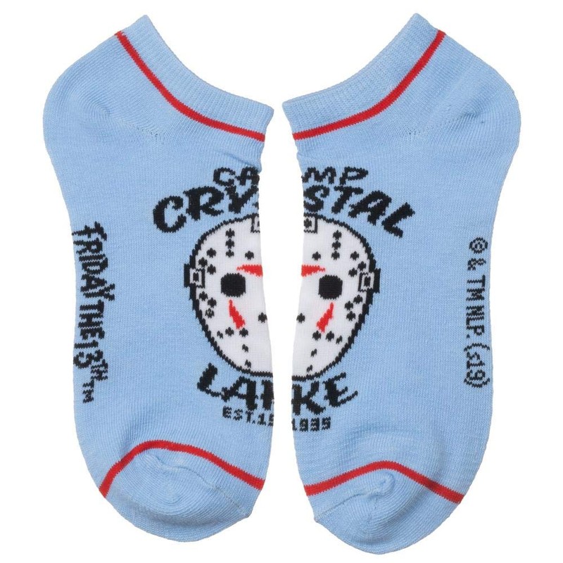 Friday the 13th 5 Pair Ankle Socks Standard