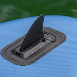 HEYTUR Surf & SUP Single Fin Detachable Center Fin for Longboard, Surfboard and Paddleboard Replacement Quick Fin 4.5 Inches