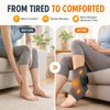 Rechargeable Heated Ankle & Wrist Wrap with Vibration Massage –