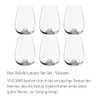Stölzle 104 00 12 Set Vulcano Cup with Aroma Cone,