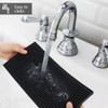 Xibany Bar Mat 6" x 12" PVC Small Black, Essentials