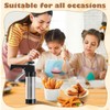 3-in-1 Churro Maker & Spritz Cookie Press Gun Kit, Stainless