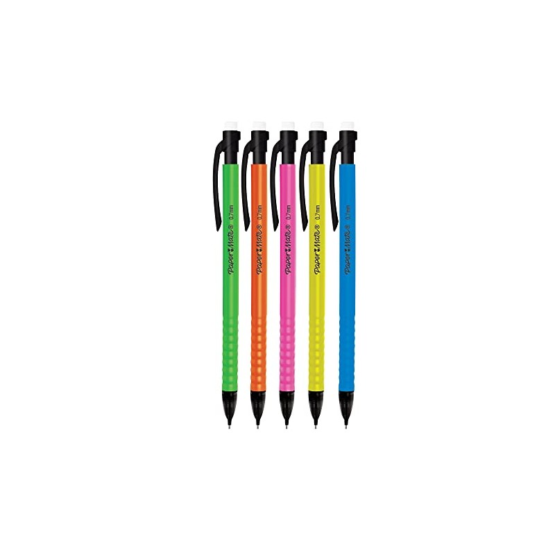 Papermate 94033 Bag of 5 Disposable Mechanical Pencils 0.7mm Hb