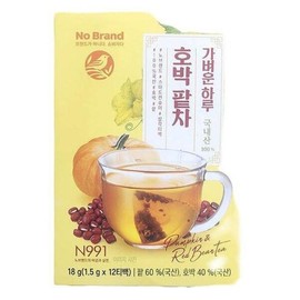 Light Day Pumpkin Red Bean Tea 1.5g x 12 tea bags x 2 b73876 (29268623) / 가벼운하루호박팥차 1.5g x 12티백 x 2개 b73876 (29268623)