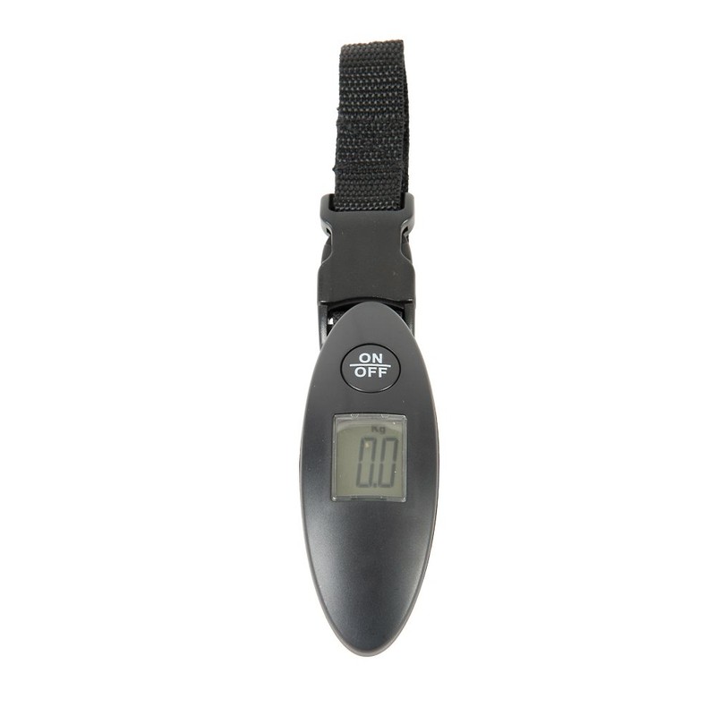 Funtime Digital Luggage Scale, 10 cm, Black