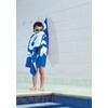 Zoggs Unisex POOL TOWEL BLUE 300798, Blue, 140 x 70