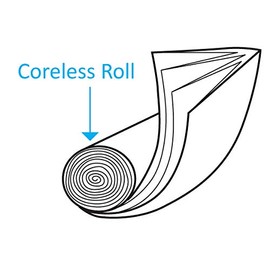 40" x 46" x .9 mil 40 to 45 Gallon Clear Plastic Linear Low-Density Density Trash Can Liners (20 bags/roll, 5 rolls/case)