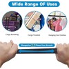 Nlvnmv 2 Pcs Heavy Duty Adjustable Bungee Cords with Hooks,