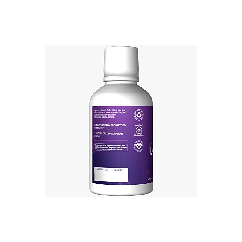 MRM, Co-Q10 100 mg, W/L-CARNITINE 1000 mg, Orange-Vanilla Flavor, 16oz.