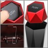 DNA MOTORING Mini Car Auto Trash Can with Removable Lid,