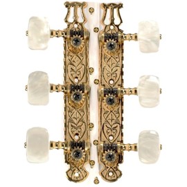 Tuners - Gotoh, 40G2000, Lyra-style for Classical Guitar, 39mm, Gold