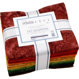 Lunn Studios Artisan Batiks Prisma Dyes Autumn 20 Fat Quarters Robert Kaufman Fabrics FQ-2128-20, Assorted