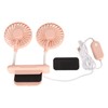 Monitor Fan 2 Heads 3 Speed Modes 6.6ft USB Cable
