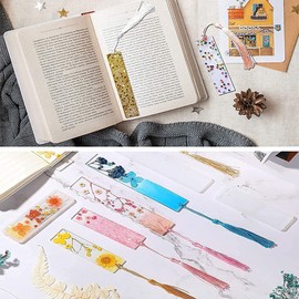 BetterJonny 200Pcs Mini Tassels - 40 Colors Silky Handmade Bookmarks for DIY Craft Supplies and Home Decor