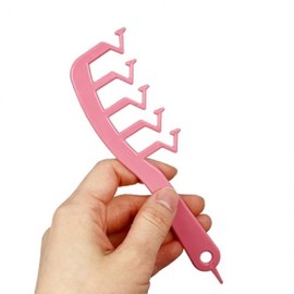 Women's Hair Parting and Flyaway Taming Brush Portable Hair Comb 15ea
