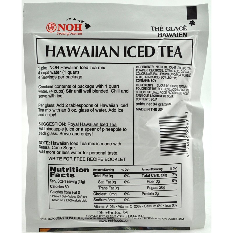 Noh Foods Mix Tea Iced Hawaiian