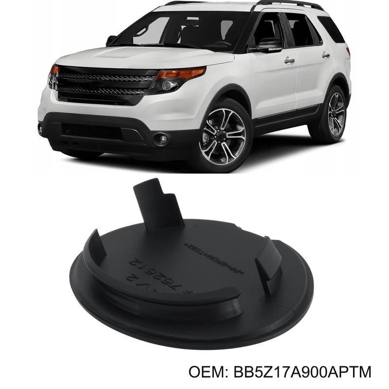 Briny River Front Bumper Towing Eye Cover BB5Z17A900APTM Compatible with