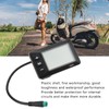 Electric Bicycle LCD Display Panel, 36V 48V Ebike Speed Control