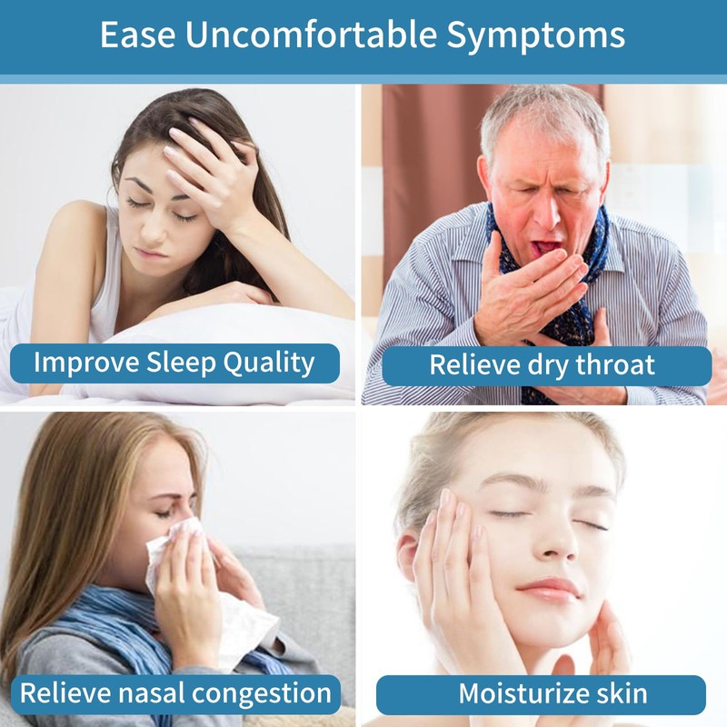 Humidifier Filter for Canopy Humidifier Bedside, Long-Last Wood Pulp Canopy