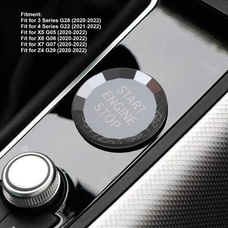 Crystal Engine Start Stop Button Switch for 3 4 Series