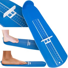 MT MALATEC 16712 Foot Gauge Shoe Size Chart Children Adults Foot Gauge