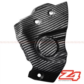 Z4-Motorsports 2018-2025 XSR700 Carbon Fiber Side Engine Sprocket Chain Case Cover Fairing Cowl