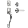 Mensarix Front Door Handle and Deadbolt Set for Right &