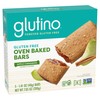 Glutino Gluten Free Oven Baked Bar, Apple Cinnamon, Naturally Flavored,