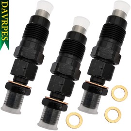 DAVRPES 3PCS 16032-53902 Fuel Injector Fuel Spray Nozzle Engine For Kubota Excavator Loader Mower Kubota Engine: D905 V1305 V1505 D1105 D1005 V1205 Replace#16032-53000｜16261-53000｜16032-53900