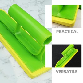 HOMSFOU Rubber Sponge Grout Float Tool Handheld Caulking Trowel for Tile Grouting Durable Portable Grout Tool for Floor Mosaic Tiles Comfortable Grip Design