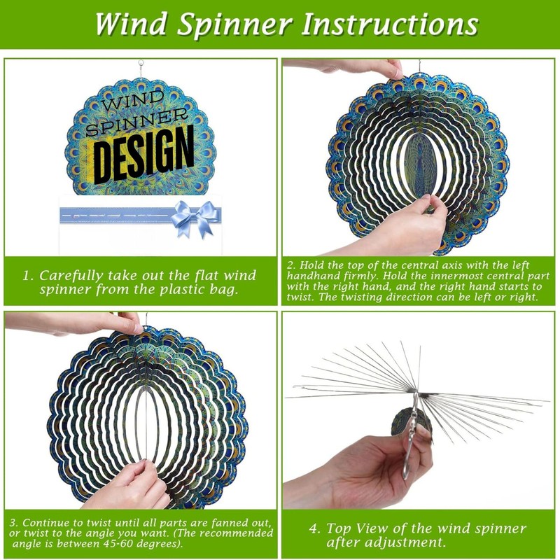 Stainless Steel Wind Spinner - English Bulldog Dog