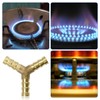 Y Shape Pipe Connector - GLADFRESIT - Brass 3 Way