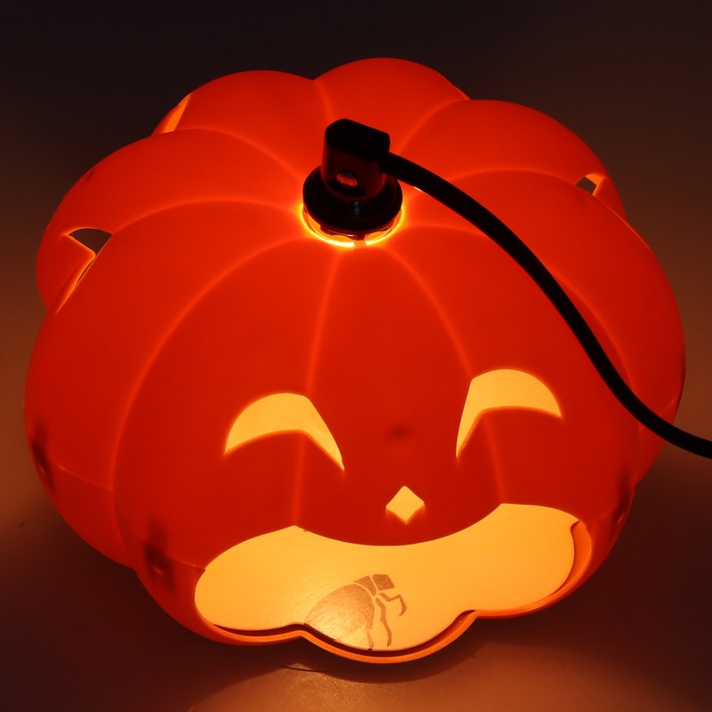 Pumpkin Shape Fleas Killer Light Trapping Mosquito Moth Insect Catcher