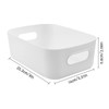 Lre Co. Pack of 5 Small Plastic Baskets, Storage Box,